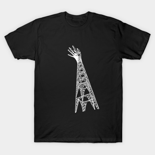 Hand Tower T-Shirt by SansSoleil